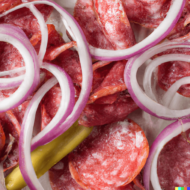 Peppery Pickled Red Onion Charcuterie